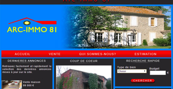 creation-site-agence-immobiliere-albi-arcimmo81